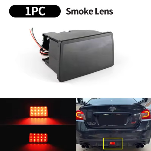 Black style led - f1, fog