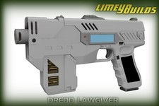 Lawgiver Judge Dredd 2012 Filament 3d printed DIY model kit 1:1 Scale 