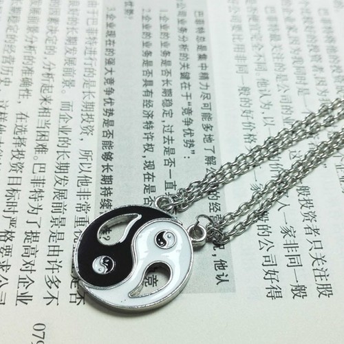 Yin yang couples pendant - yang,
