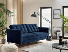 Jolene 3 Seater Luxury Velvet