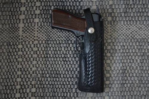 Leather belt for colt - leather, 1911