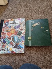 Two Old Stamp Albums Stanley