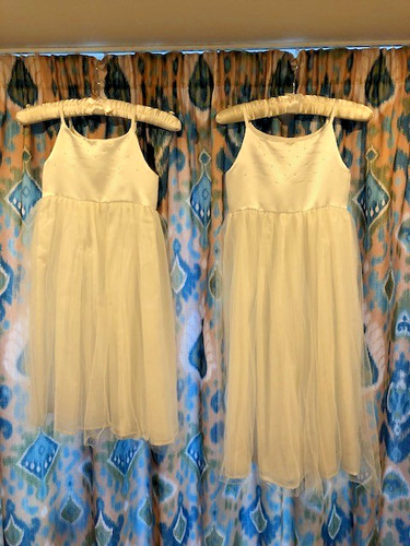 One bridal flower girl dress - flower,