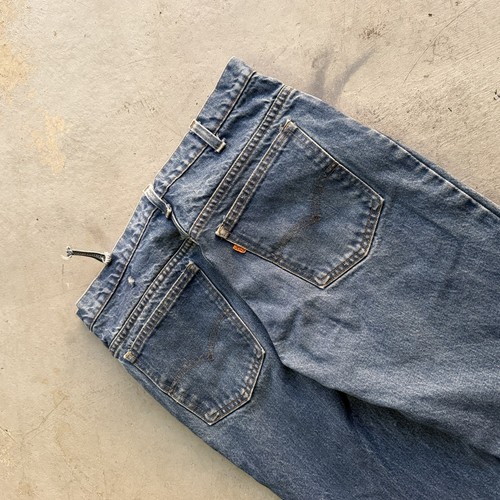 Vintage orange tab - tab, 70s