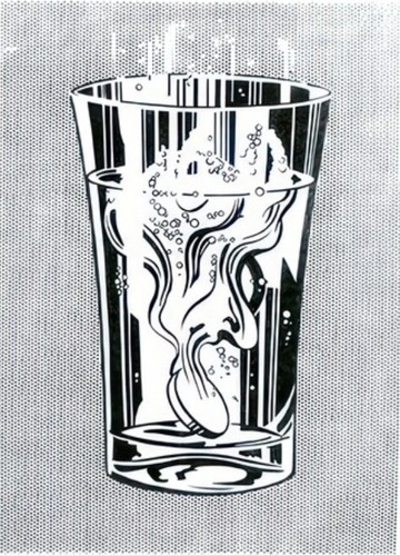 Roy litchenstein alka seltzer - litchenstein,