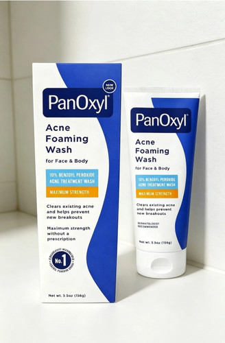 Acne foaming wash face body - acne,