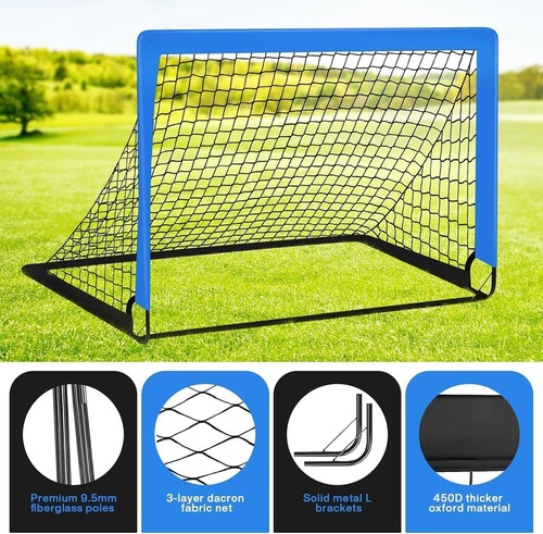 Portable kids football goal - portable,