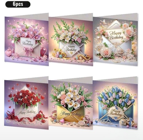Diamond art diy greeting cards - diamond,