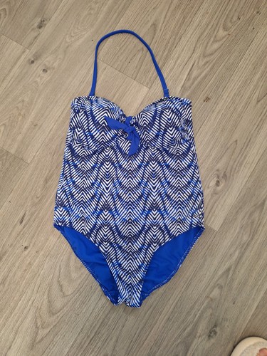 Marks spencer blue halter neck - blue,
