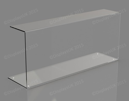 Clear acrylic sneeze screen - clear,