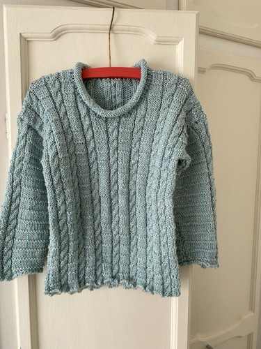 Child hand knitted - hand,