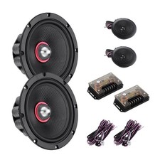 Bassface IndyCP6 6.5'' 16.5cm 2x80w RMS SQ Car Component Midrange & Tweeter Kit