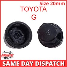 MASTER LOCKING WHEEL SECURITY KEY 20mm BOLT SOCKET REMOVER LETTER G FOR TOYOTA