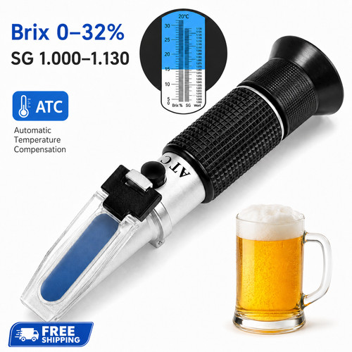 Portable atc refractometer - portable,