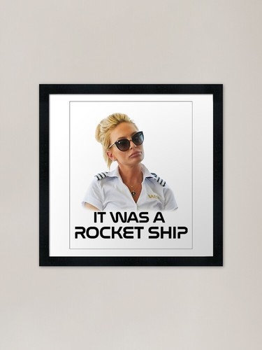Kate was a rocket ship - 'it,