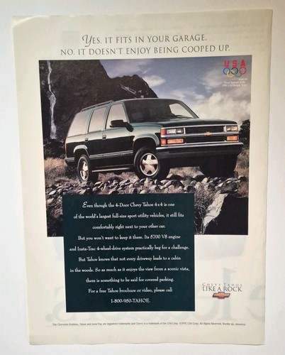 Vintage chevy tahoe - tahoe, print