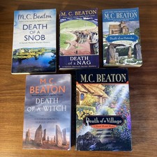 Hamish Macbeth  M.C. Beaton x5 book bundle Free Post 