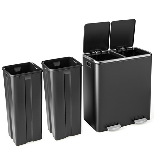 Gallon dual step trash - 16,