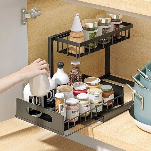 Tier sliding under - 2-tier,