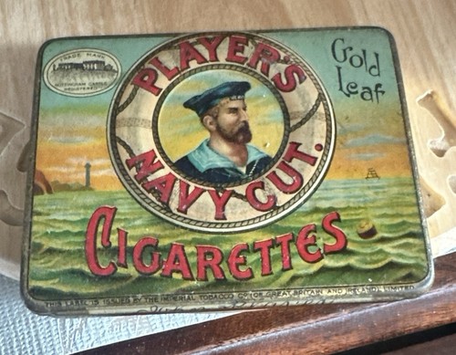 Antique john players navy cut - antique,