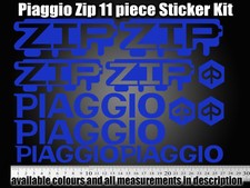 Piaggio ZIP Decals / Sticker