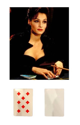 Genuine screen used famke - screen,
