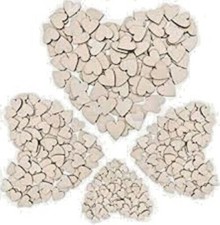 MDF,Wooden Heart shapes Laser