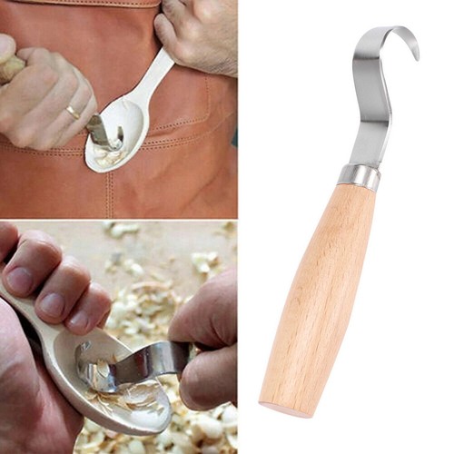 Spoon hook carving tool - hook,