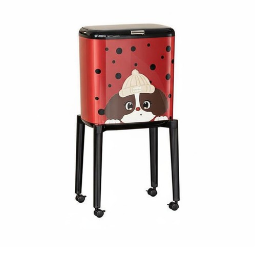 Push top waste - bin, with