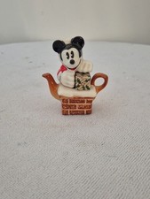 PAUL CARDEW & DISNEY miniature teapot ornaments limited edition 568/10,000