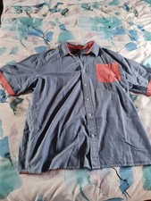 Men's Short Sleeve Bowling Shirt 2XL
