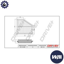 AIR FILTER DP1110.10.0561 FOR