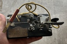 Vintage Vibroplex Telegraph Key Bug Semi-Automatic Keyer No. 179516 UNTESTED