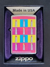 Zippo Pop Art Tube Of Lipstick