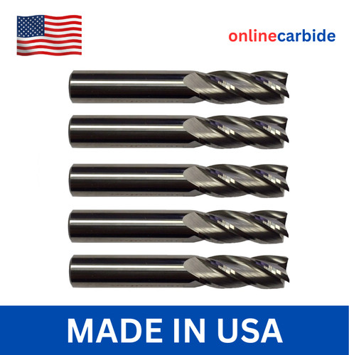 Pack solid carbide end - 1/8",