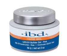 IBD Hard Gel LED/UV Builder Gel - PINK - 56g/2oz