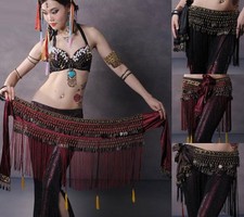 New Belly Dance Hip Scarf