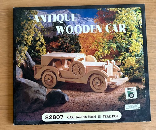 Antique wooden car kit - kit, 1932