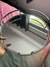 Mirrored Tray Tealight Candle Holder Plate Decorative Vanity Perfume Display