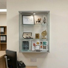 Silver Aluminium Wall Mounted