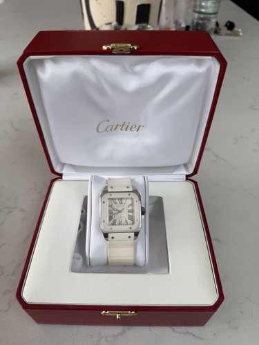 Cartier santos 100 2878 - cartier,