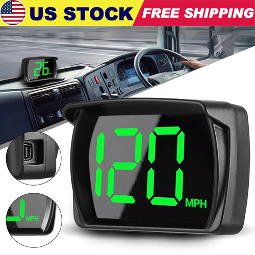 Gps mph speedometer hud car - gps,