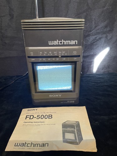 Sony mega watchman 500 w - watchman, fd-500