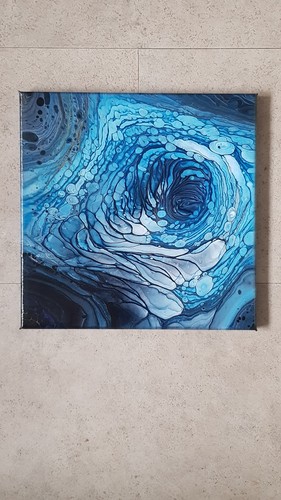 Original unique acrylic fluid - original,