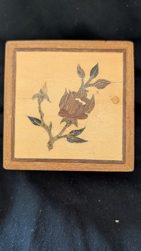 Wooden puzzle box - wooden,
