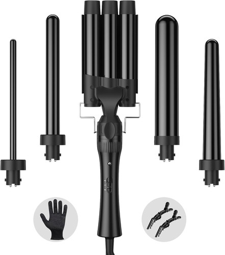 Hair waver curling wand iron - hair,