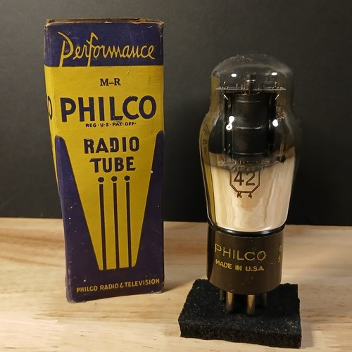 Philco vacuum audio tube - 42,