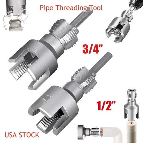 Dual function pipe threading - dual,
