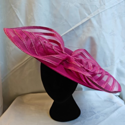 Dark pink big - big, bow