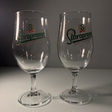 Staropramen Pint Glass Chalice